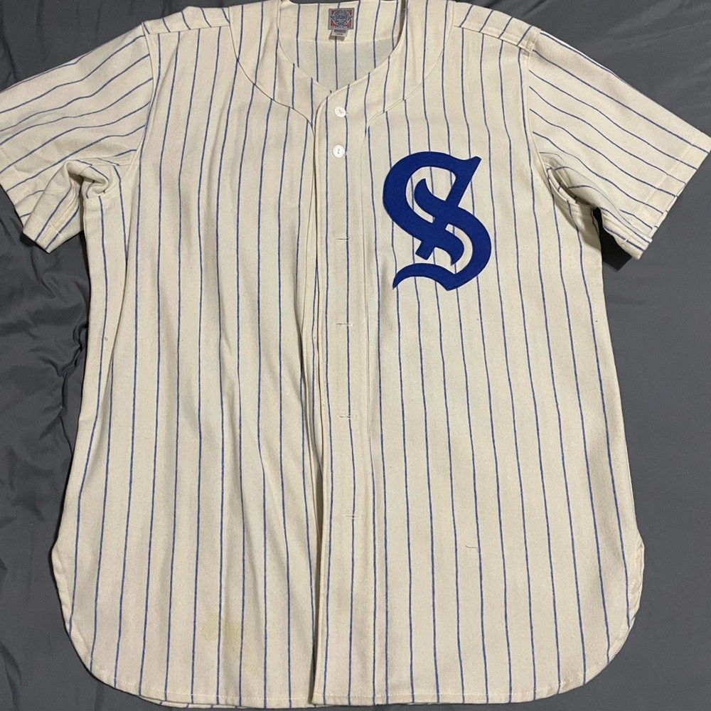 Ebbets Fields Flannels vintage baseball jersey. Cangrejeros de Santurce.